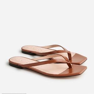 J Crew Capri Square Toe Sandals